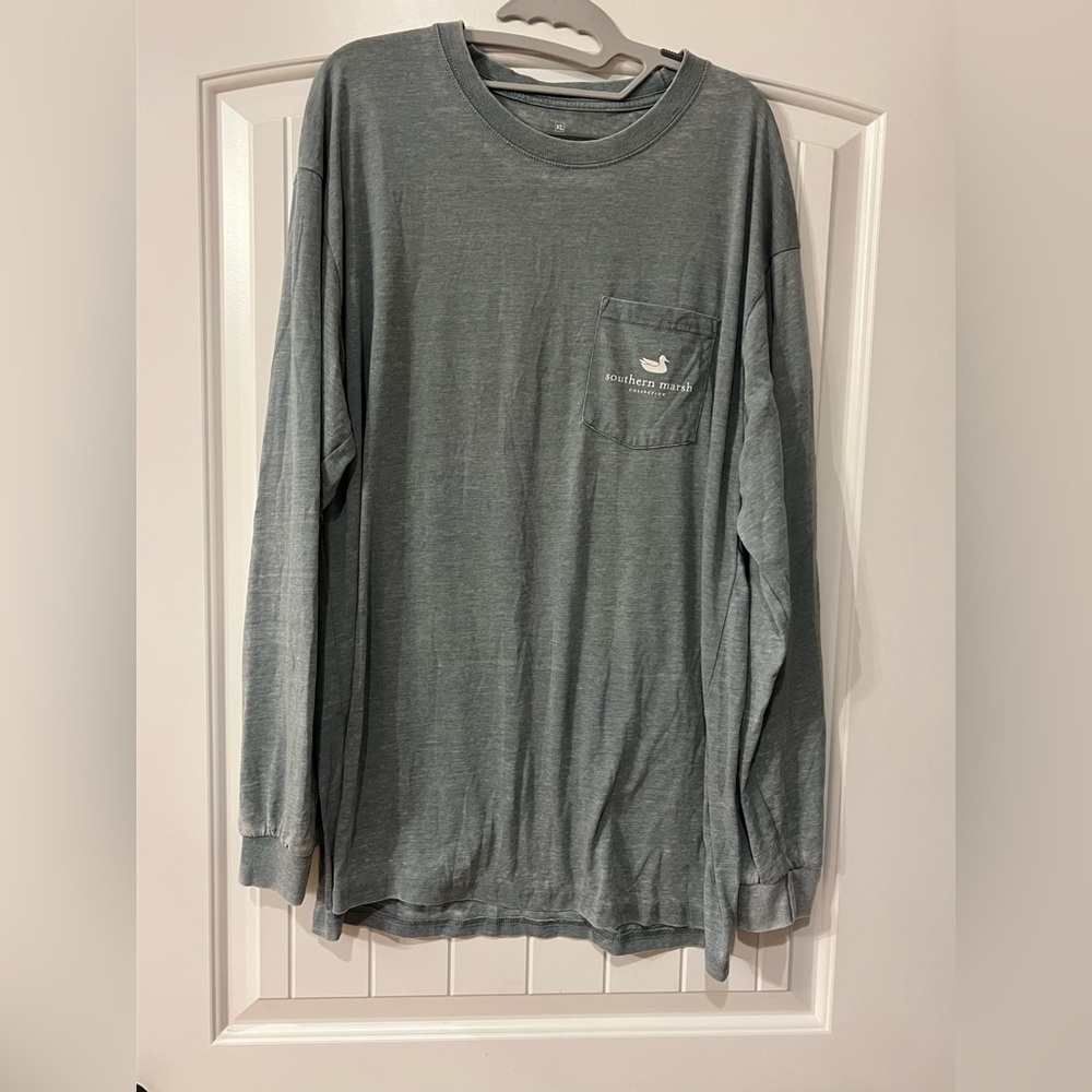 Southern Marsh - SEAWASH Tee - Deer - Long Sleeve- ladies size XL